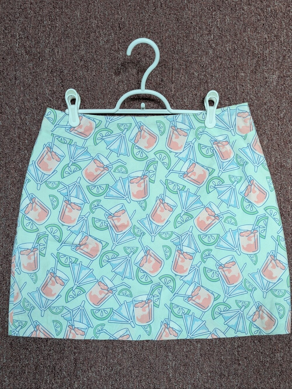 Vineyard Vines Cocktail Print Skirt